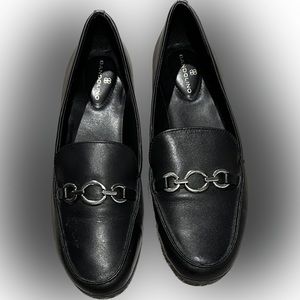 Women’s Bandolino brand black loafers, 9 1/2, original box